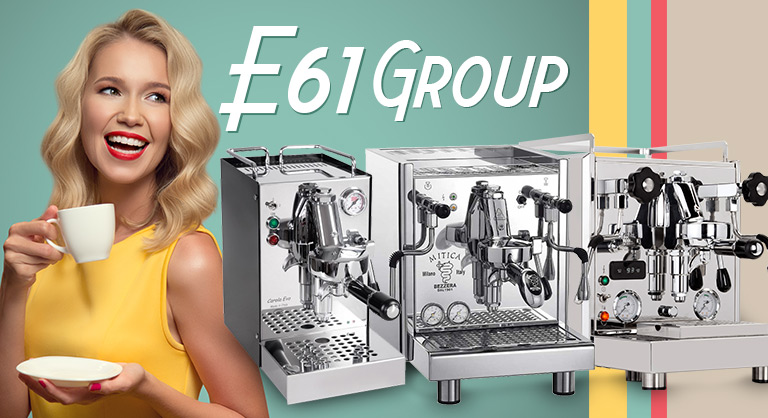 Haushaltskaffeemaschinen mit der E61 Gruppe?